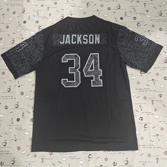 NFL Nike Black Los Angeles Raiders Jersey No. 34 - Picture 5 of 6